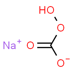 ChemSpider 2D Image | Carbonoperoxoic acid, sodium salt | CHNaO4