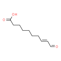 ChemSpider 2D Image | 10-oxo-8-decenoic acid | C10H16O3