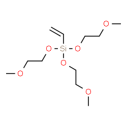 ChemSpider 2D Image | Tris(2-methoxyethoxy)vinylsilane | C11H24O6Si
