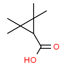ChemSpider 2D Image | 2,2,3,3-Tetramethylcyclopropanecarboxylic acid | C8H14O2