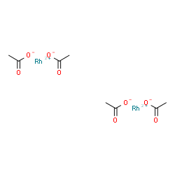 ChemSpider 2D Image | Rh2(OAc)4 | C8H12O8Rh2