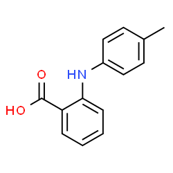 ChemSpider 2D Image | N-(4-Methylphenyl)anthranilic acid | C14H13NO2