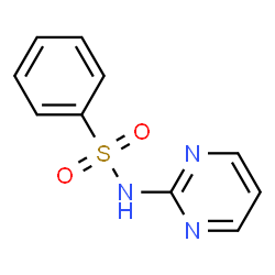 ChemSpider 2D Image | 2-benzenesulfonamidopyrimidine | C10H9N3O2S