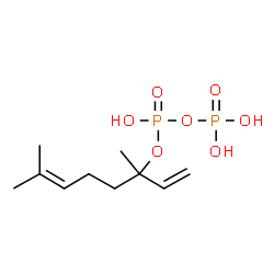ChemSpider 2D Image | Linaloyl diphosphate | C10H20O7P2
