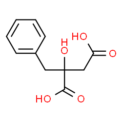 ChemSpider 2D Image | 2-Benzyl-2-hydroxysuccinic acid | C11H12O5