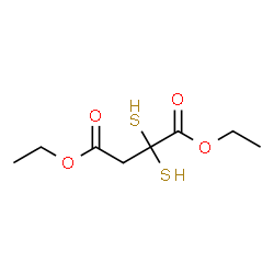 ChemSpider 2D Image | Diethyl 2,2-disulfanylsuccinate | C8H14O4S2
