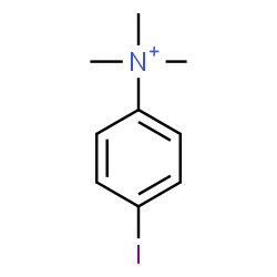 ChemSpider 2D Image | 4-Iodo-N,N,N-trimethylanilinium | C9H13IN