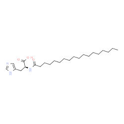 ChemSpider 2D Image | N-Stearoyl-L-histidine | C24H43N3O3
