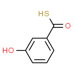 ChemSpider 2D Image | 3-Hydroxybenzenecarbothioic S-acid | C7H6O2S