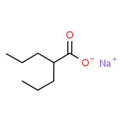 ChemSpider 2D Image | sodium valproate | C8H15NaO2