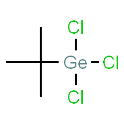 ChemSpider 2D Image | t-BUTYLTRICHLOROGERMANE | C4H9Cl3Ge