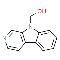 ChemSpider 2D Image | 9H-beta-Carbolin-9-ylmethanol | C12H10N2O