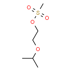 ChemSpider 2D Image | 2-Isopropoxyethyl methanesulfonate | C6H14O4S