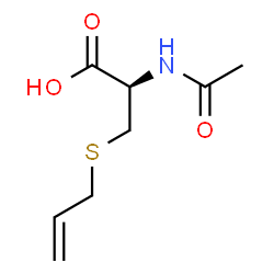ChemSpider 2D Image | N-Acetyl-S-allyl-L-cysteine | C8H13NO3S