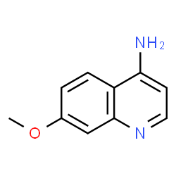 ChemSpider 2D Image | 7-Methoxy-4-quinolinamine | C10H10N2O