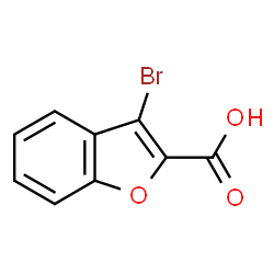 ChemSpider 2D Image | 3-bromobenzofuran-2-carboxylic acid | C9H5BrO3