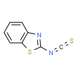 ChemSpider 2D Image | 2-Isothiocyanato-1,3-benzothiazole | C8H4N2S2