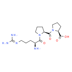 ChemSpider 2D Image | Bradykinin (1-3) | C16H28N6O4