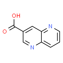 ChemSpider 2D Image | 1,5-Naphthyridine-3-carboxylic acid | C9H6N2O2