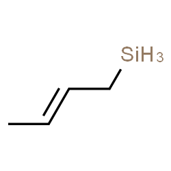 ChemSpider 2D Image | crotylsilane | C4H10Si