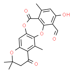 ChemSpider 2D Image | Mollicellin A | C21H18O7