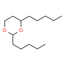 ChemSpider 2D Image | 2,4-Dipentyl-1,3-dioxane | C14H28O2