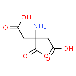 ChemSpider 2D Image | 2-(Carboxymethyl)aspartic acid | C6H9NO6
