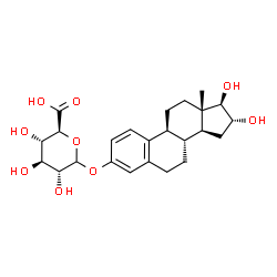 ChemSpider 2D Image | Estriol glucuronide | C24H32O9