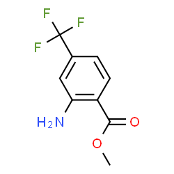 ChemSpider 2D Image | Methyl 2-amino-4-(trifluoromethyl)benzoate | C9H8F3NO2