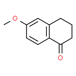 ChemSpider 2D Image | 6-Methoxy-?-tetralone | C11H12O2