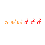 InChI=1/2Na.3O.Zr/q2*+1;3*-2;+4