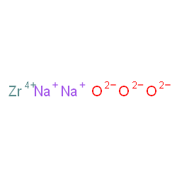 ChemSpider 2D Image | disodium;oxygen(2-);zirconium(4+) | Na2O3Zr