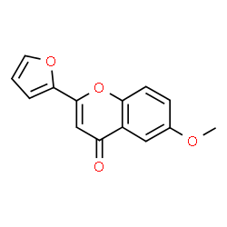 ChemSpider 2D Image | 2-(2-Furyl)-6-methoxy-4H-chromen-4-one | C14H10O4