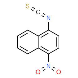 ChemSpider 2D Image | 1-Isothiocyanato-4-nitronaphthalene | C11H6N2O2S