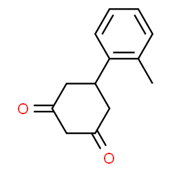 ChemSpider 2D Image | 5-(2-Methylphenyl)-1,3-cyclohexanedione | C13H14O2
