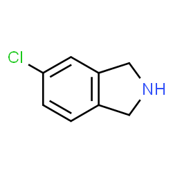 ChemSpider 2D Image | 5-Chloroisoindoline | C8H8ClN