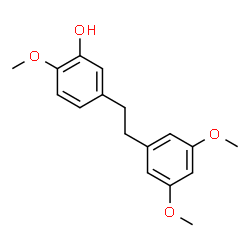 ChemSpider 2D Image | 5-[2-(3,5-Dimethoxyphenyl)ethyl]-2-methoxyphenol | C17H20O4