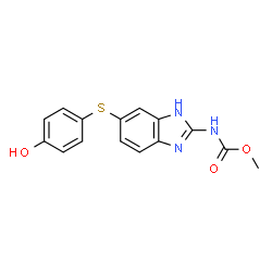 ChemSpider 2D Image | p-Hydroxyfenbendazole | C15H13N3O3S