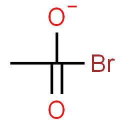 ChemSpider 2D Image | 1-bromo-1-oxo-ethanolate | C2H3BrO2