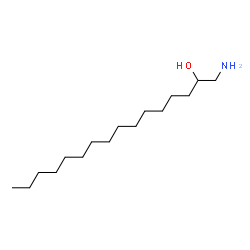 ChemSpider 2D Image | 1-Amino-2-hexadecanol | C16H35NO