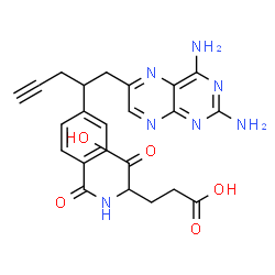 ChemSpider 2D Image | Pralatrexate | C23H23N7O5