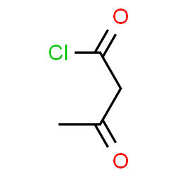 ChemSpider 2D Image | 3-Oxobutanoyl chloride | C4H5ClO2