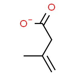 ChemSpider 2D Image | 3-Methyl-3-butenoate | C5H7O2