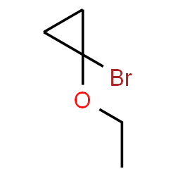 ChemSpider 2D Image | 1-Bromo-1-ethoxycyclopropane | C5H9BrO