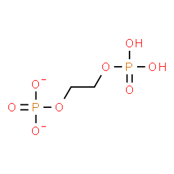 ChemSpider 2D Image | 2-(Phosphonooxy)ethyl phosphate | C2H6O8P2