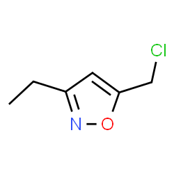 ChemSpider 2D Image | 5-(Chloromethyl)-3-ethylisoxazole | C6H8ClNO