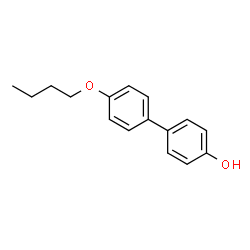 ChemSpider 2D Image | 4'-Butoxy-4-biphenylol | C16H18O2