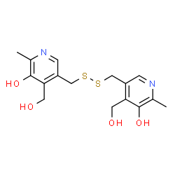 ChemSpider 2D Image | pyritinol | C16H20N2O4S2
