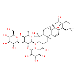 ChemSpider 2D Image | Buddlejasaponin IV | C48H78O18