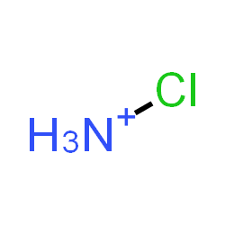 ChemSpider 2D Image | Chloroammonium | H3ClN